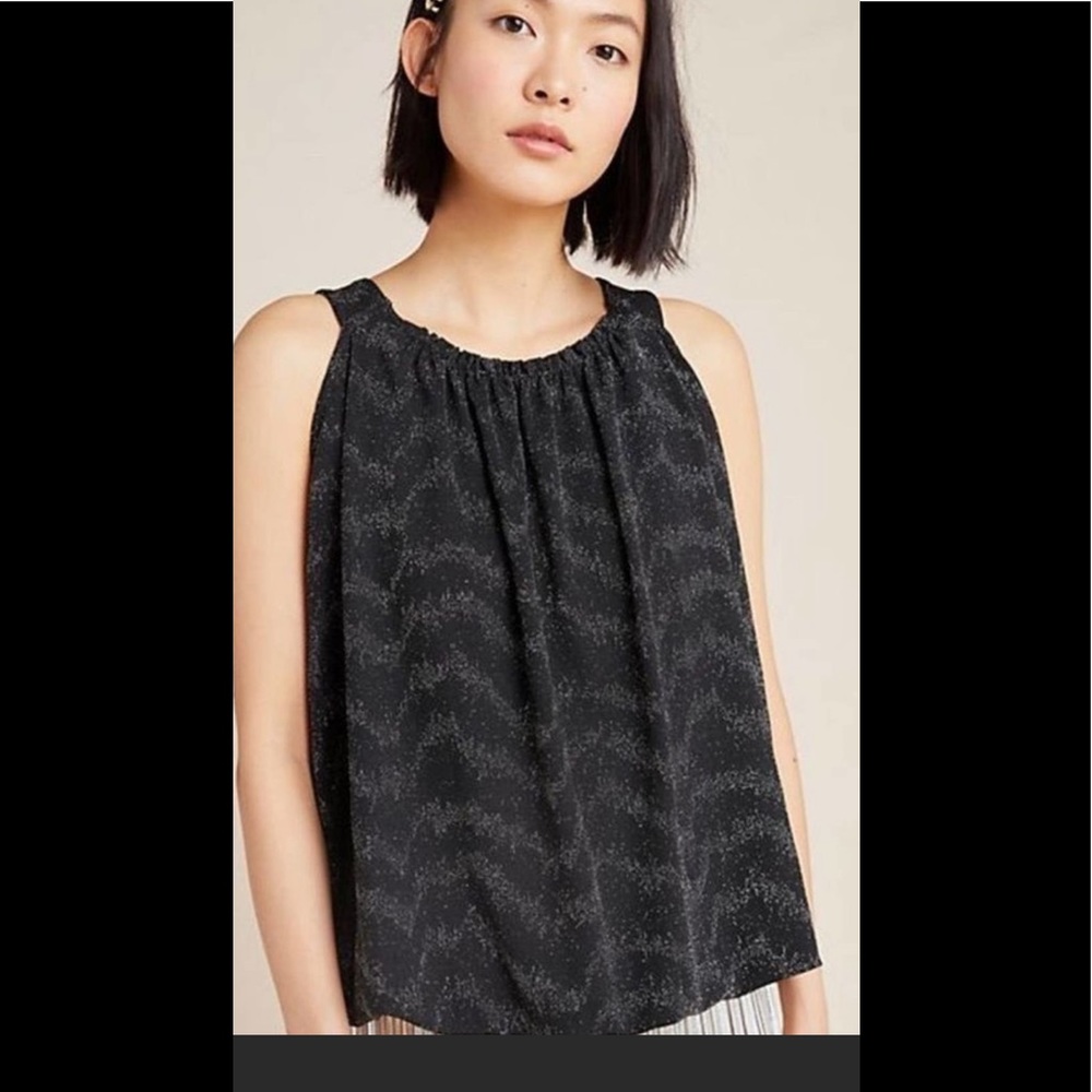 Anthropologie Carly‎ shimmer tank. Brand new. NWOT